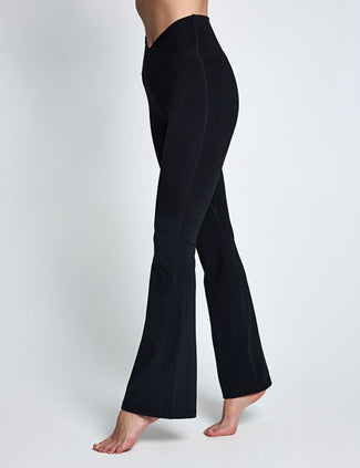 3 Stripes Studio All Me Flare X-Over Leggings - Black 3 Stripes Studio All Me Flare X-Over Leggings - Black