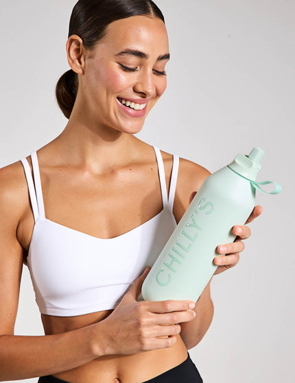 Chilly's Series 2 Flip Water Bottle 1000ml - Lichenimages6- The Sports Edit