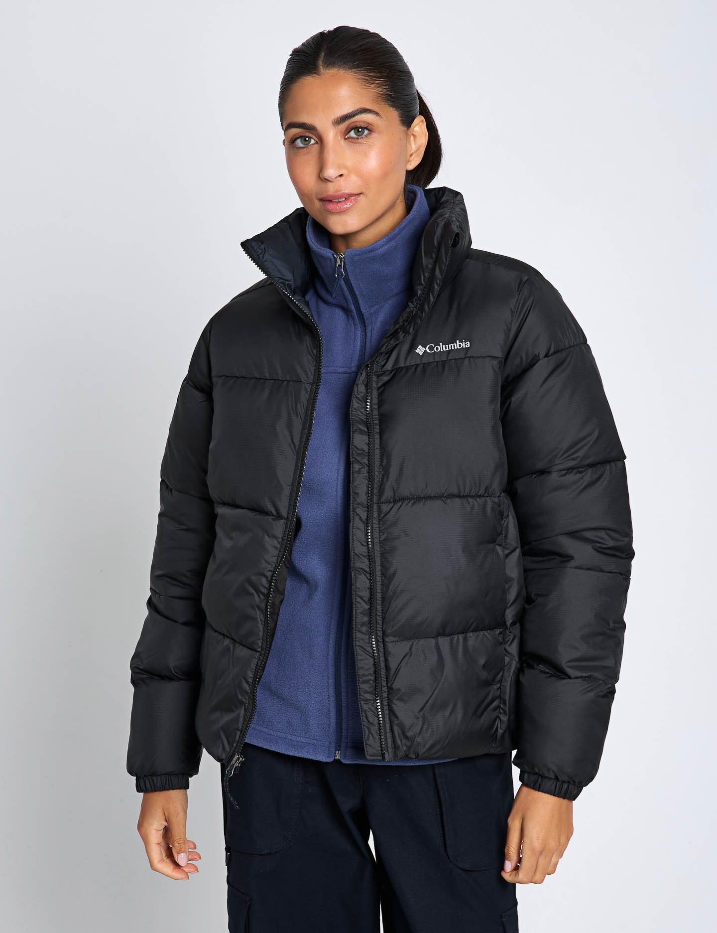 Columbia Puffect II Puffer Jacket Black The Sports Edit