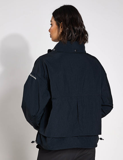 Columbia Paracutie II Hooded Windbreaker - Blackimages2- The Sports Edit