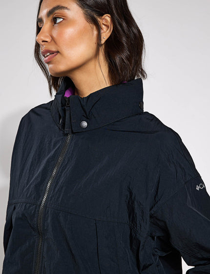 Columbia Paracutie II Hooded Windbreaker - Blackimages5- The Sports Edit