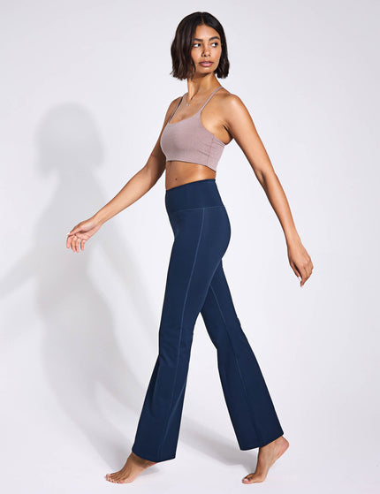 Girlfriend Collective Compressive Flare Legging - Midnightimages4- The Sports Edit