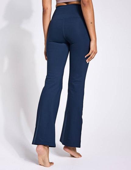 Girlfriend Collective Compressive Flare Legging - Midnightimages2- The Sports Edit