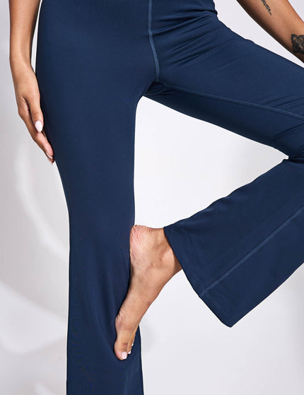 Girlfriend Collective Compressive Flare Legging - Midnightimages3- The Sports Edit