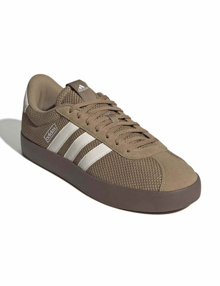 adidas VL COURT 3.0 Shoes - Cardboard/ Off White/Gumimages3- The Sports Edit