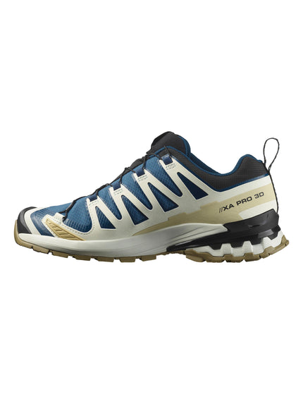 Salomon XA Pro 3D V9 Gore-Tex - Dark Blue/Icicle/Aloeimages4- The Sports Edit