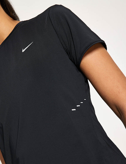 Nike Swift Dri-FIT Short-Sleeve Running Top - Black/Reflective Silverimages4- The Sports Edit
