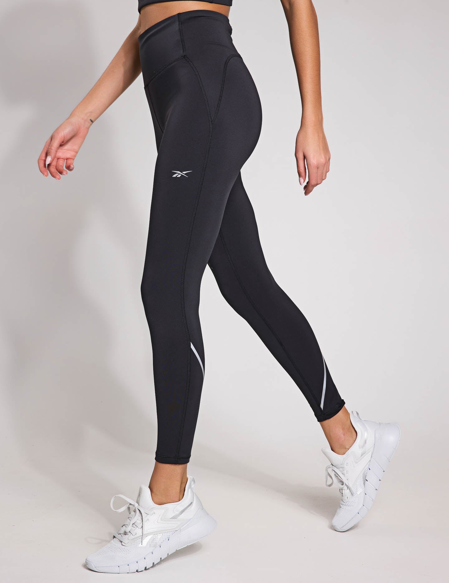 Reebok Lux Speed High Waisted Leggings Black The Sports Edit