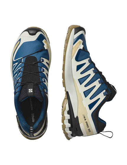Salomon XA Pro 3D V9 Gore-Tex - Dark Blue/Icicle/Aloeimages6- The Sports Edit