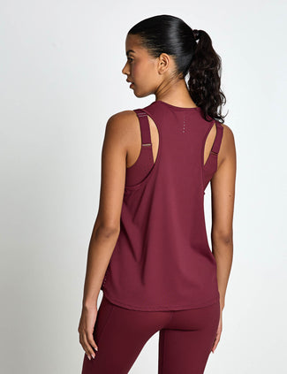 Runner's High Tank - Merlot Red Runner's High Tank - Merlot Red