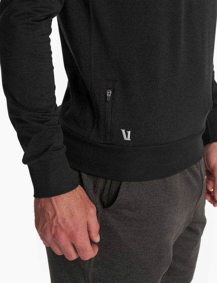 Vuori Ponto Performance Crew - Black Heatherimages3- The Sports Edit