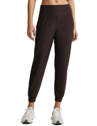 Midweight Spacedye Midi Jogger - Dark Chocolate Heather Midweight Spacedye Midi Jogger - Dark Chocolate Heather