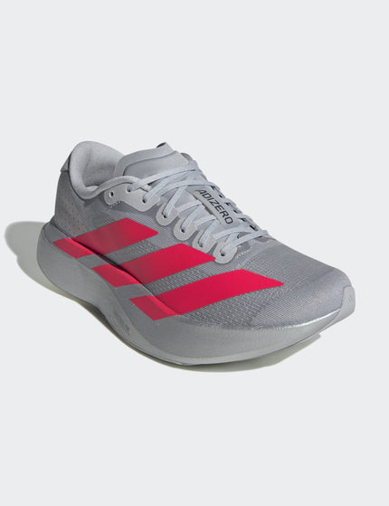 adidas Adizero EVO SL Shoes - Silver Metallic/Lucid Red/Iron Metallicimages3- The Sports Edit