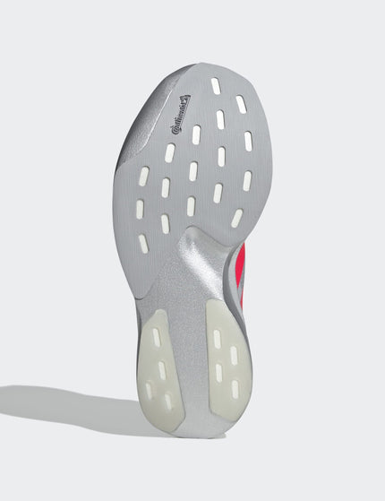 adidas Adizero EVO SL Shoes - Silver Metallic/Lucid Red/Iron Metallicimages7- The Sports Edit