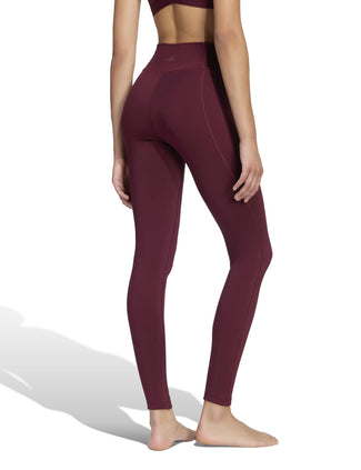 All Me Essentials Full-Length Leggings - Maroon All Me Essentials Full-Length Leggings - Maroon