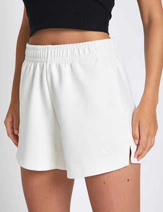 Soft Lux Loose Shorts - Off White Soft Lux Loose Shorts - Off White