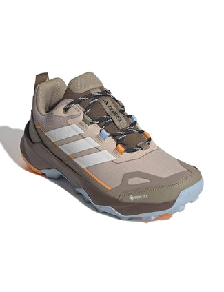 Terrex Skychaser AX5 GORE-TEX Hiking Shoes - Wonder Taupe/Off White/Glow Blue Terrex Skychaser AX5 GORE-TEX Hiking Shoes - Wonder Taupe/Off White/Glow Blue