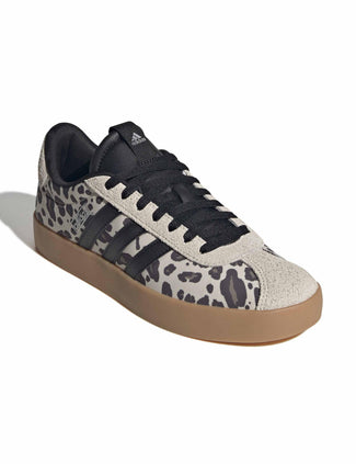 VL Court 3.0 Shoes - Crystal Linen/Core Black/Khaki Six VL Court 3.0 Shoes - Crystal Linen/Core Black/Khaki Six