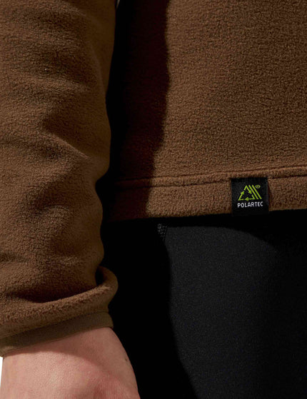 Berghaus Prism 2.0 Micro Half Zip Fleece - Bark Brownimages5- The Sports Edit