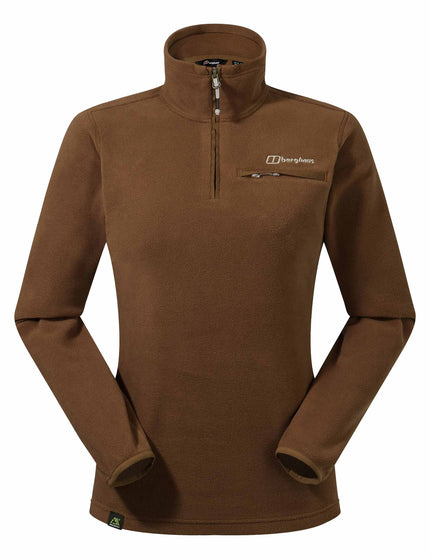 Berghaus Prism 2.0 Micro Half Zip Fleece - Bark Brownimages8- The Sports Edit