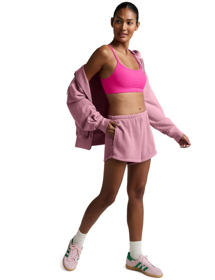 Beyond Yoga Fade Out Mid-Rise Short - Washed Rich Raspberryimages5- The Sports Edit