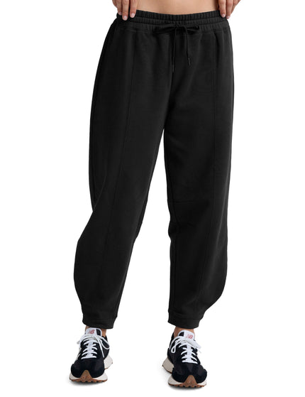Beyond Yoga LuxeFleece Barrel Sweatpant - Blackimages1- The Sports Edit