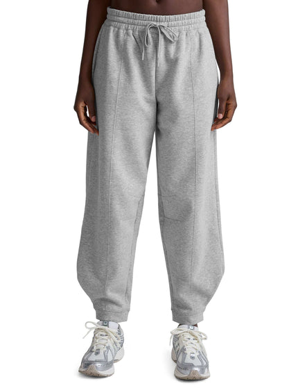 Beyond Yoga LuxeFleece Barrel Sweatpant - Light Heather Greyimages1- The Sports Edit