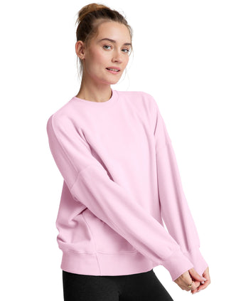 LuxeFleece Oversized Sweatshirt - Frosty Pink LuxeFleece Oversized Sweatshirt - Frosty Pink