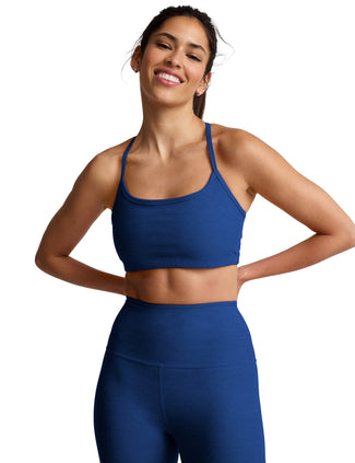 Spacedye Slim Racerback Bra - Marine Blue Heather Spacedye Slim Racerback Bra - Marine Blue Heather