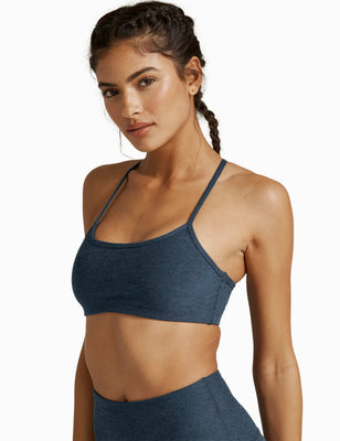 Spacedye Slim Racerback Light Support Sports Bra - Nocturnal Navy Spacedye Slim Racerback Light Support Sports Bra - Nocturnal Navy