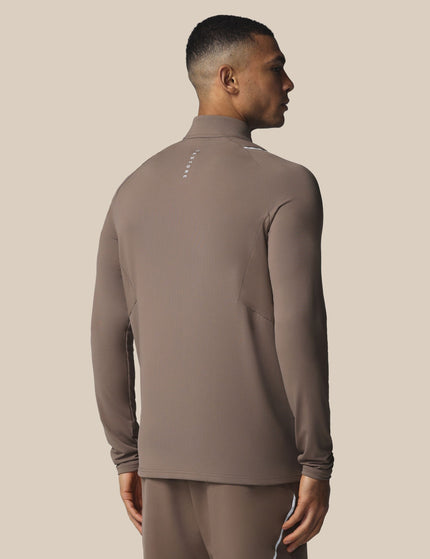 Castore Apex Training 1/4 Zip Top - Deep Taupeimages2- The Sports Edit