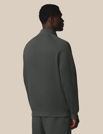 Castore Adapt Cotton Fleece Quarter Zip Sweatshirt - Gunmetalimages3- The Sports Edit