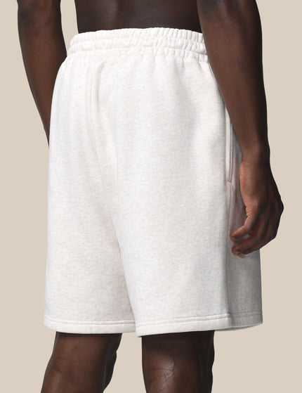Castore Cotton Fleece Shorts - Oatmeal Marlimages2- The Sports Edit