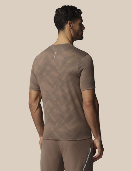Castore Apex Engineered Short Sleeve T-Shirt - Deep Taupeimages2- The Sports Edit