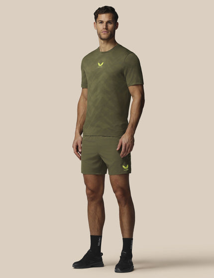 Castore Apex Engineered Short Sleeve T-Shirt - Ivy Greenimages3- The Sports Edit