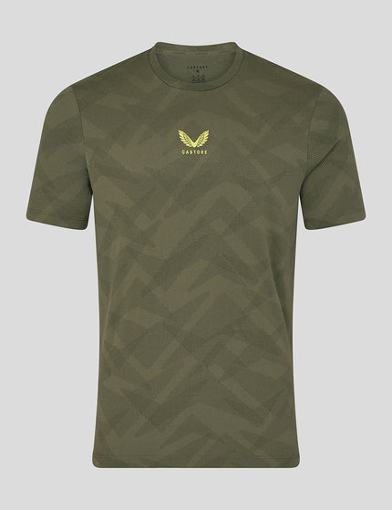 Castore Apex Engineered Short Sleeve T-Shirt - Ivy Greenimages6- The Sports Edit