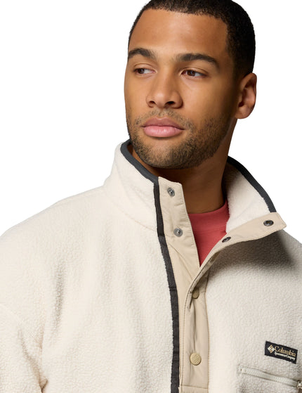 Columbia Helvetia II Half Snap Fleece - Chalk/Ancient Fossil/Sharkimages3- The Sports Edit