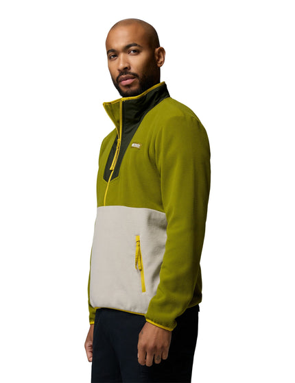 Columbia Sequoia Grove 1/2 Zip Fleece - Mossy Green/Greenscape/Flint Grey/Antique Mossimages3- The Sports Edit