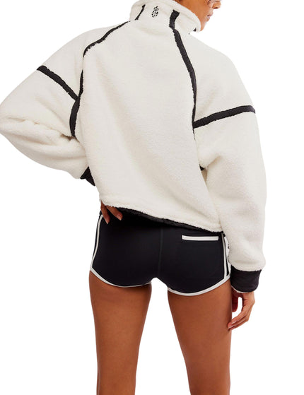 FP Movement Mountain High 1/2 Zip Fleece - White Comboimages3- The Sports Edit