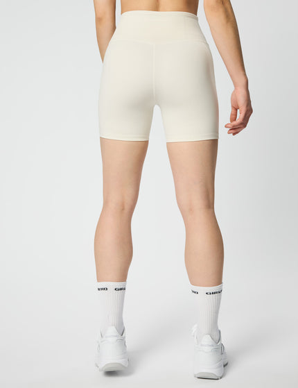 Girlfriend Collective High Waisted Run Short - Ivoryimages5- The Sports Edit