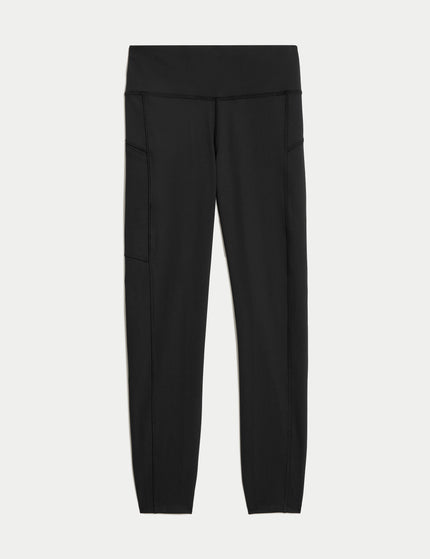 Goodmove Go Move High Waisted 7/8 Gym Leggings - Blackimages8- The Sports Edit