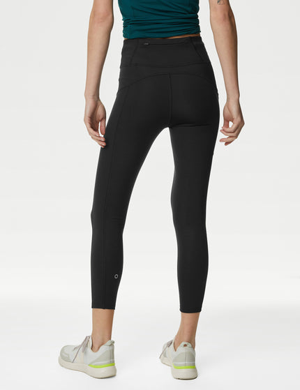 Goodmove Go Move High Waisted 7/8 Gym Leggings - Blackimages2- The Sports Edit