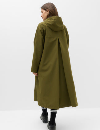 Stormwear Ultra Waterproof Pleat Back Parka - Dark Khaki Stormwear Ultra Waterproof Pleat Back Parka - Dark Khaki