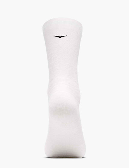 HOKA Crew Run Sock 3-Pack - Whiteimages4- The Sports Edit