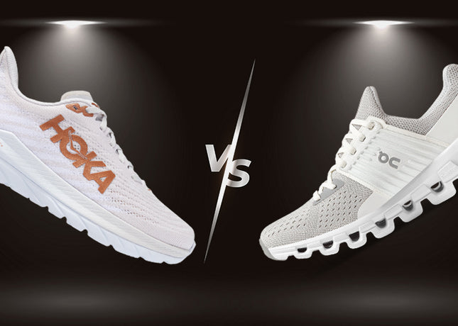 On Running Shoes vs HOKA Shoes