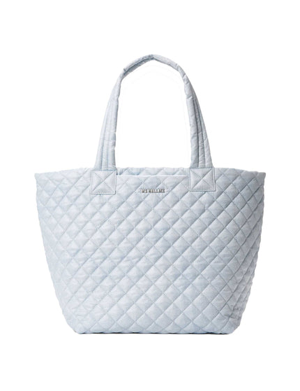 MZ Wallace Medium Metro Tote Deluxe - Chambrayimages1- The Sports Edit