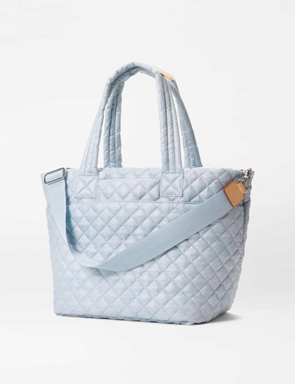 MZ Wallace Medium Metro Tote Deluxe - Chambrayimages2- The Sports Edit