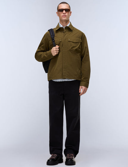 Napapijri Leoras Overshirt - Dark Oliveimages3- The Sports Edit