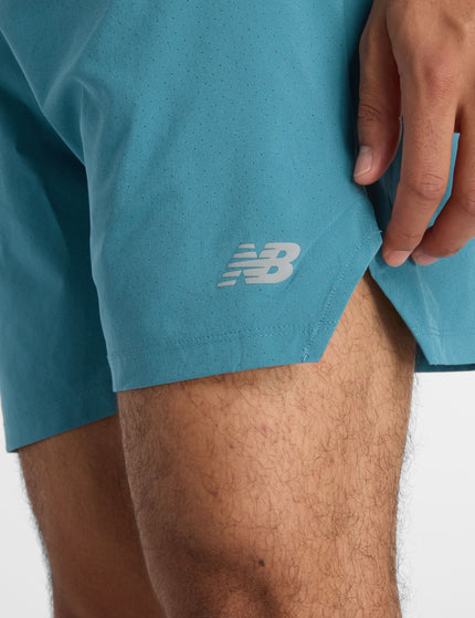 New Balance Rc Short 7" - Big Teal/Slate Greyimages5- The Sports Edit