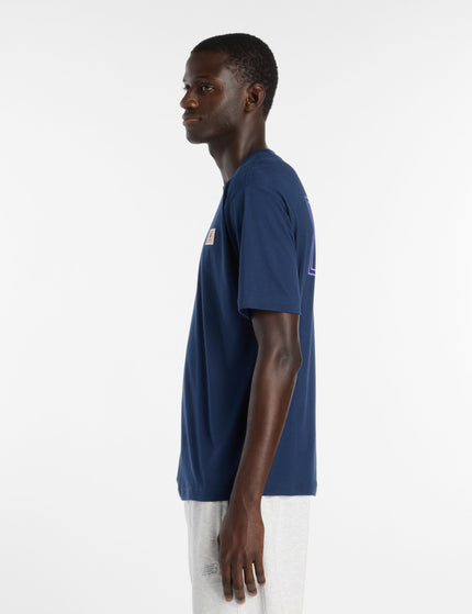 New Balance Woven Label T-Shirt - Navyimages5- The Sports Edit